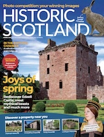 Front cover of the Historic Scotland Magazine Spring 2025