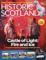 Front cover of the Historic Scotland Magazine Winter 2025